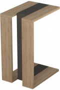 Table d'appoint - Oak / Anthracite - Muju - Oak. Anthracite. Oak