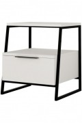 Table de nuit - White / Black - Pal - White v2