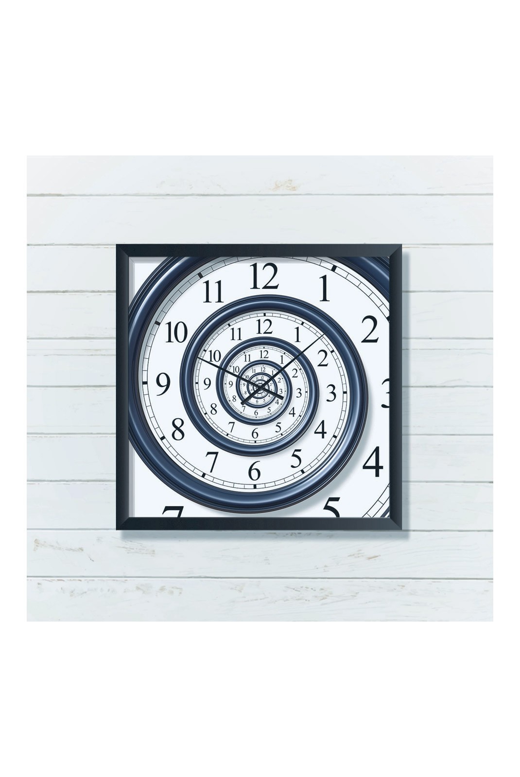 Horloge décorative en MDF - Multicolore - 45x45 - 305MRY1117