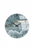 Horloge murale décorative en Verre - Multicolore - 40cm(Diamètre) - 884ASF1109