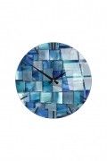 Horloge murale décorative en Verre - Multicolore - 40cm(Diamètre) - 884ASF1111