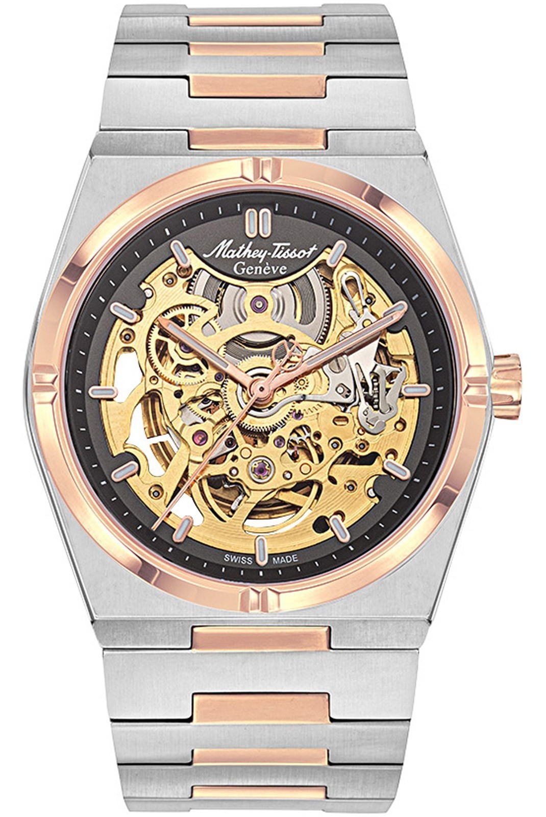 Montre automatique - METHEY TISSOT - Zeus Skeleton - H118CFRS