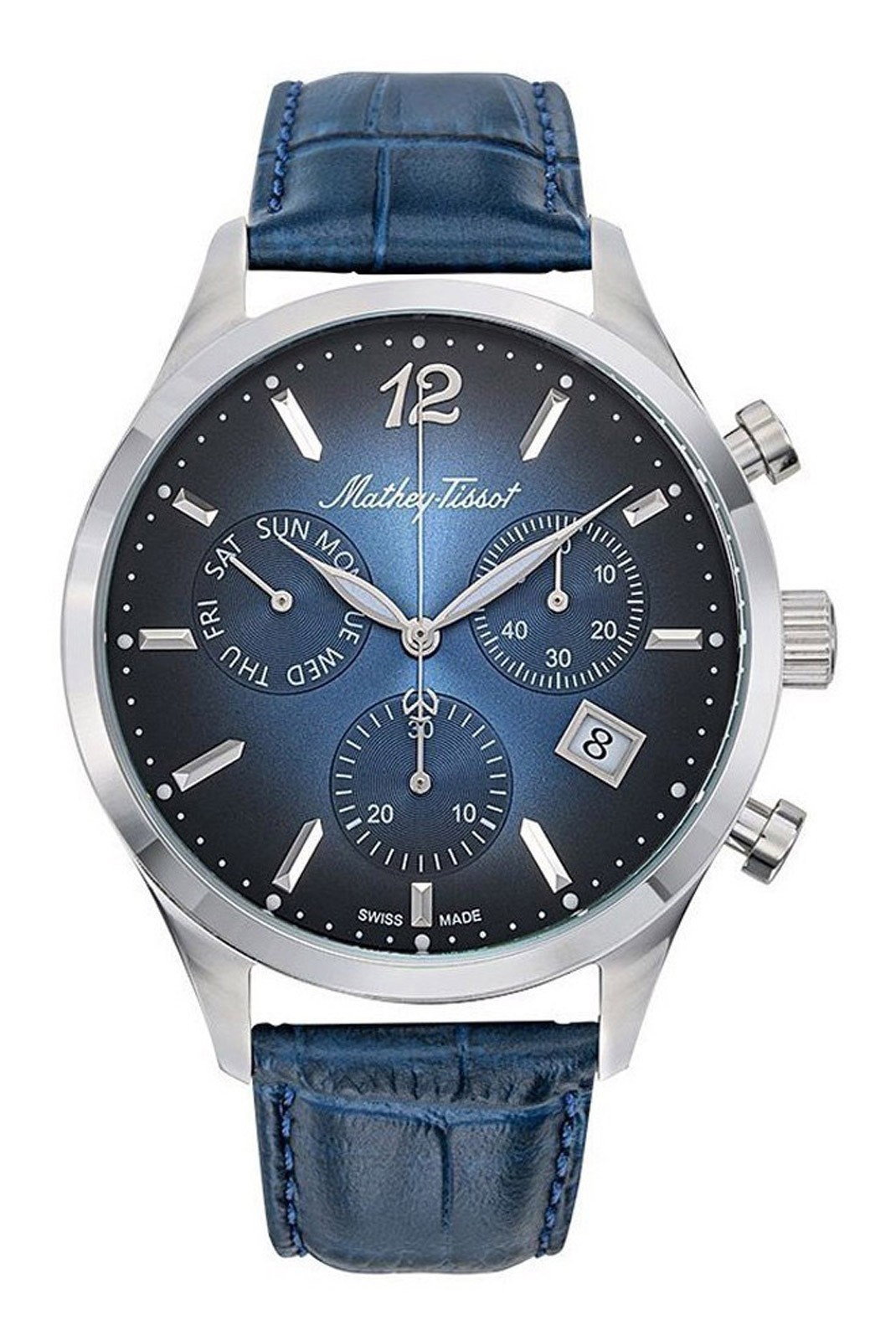 Montre Quartz - MATHEY TISSOT - Urban Chrono - H411CHALBU