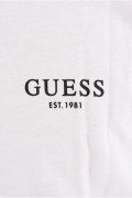 TShirt ML 100% coton Guess jeans G011 Pure White U4YP30 KCAM1