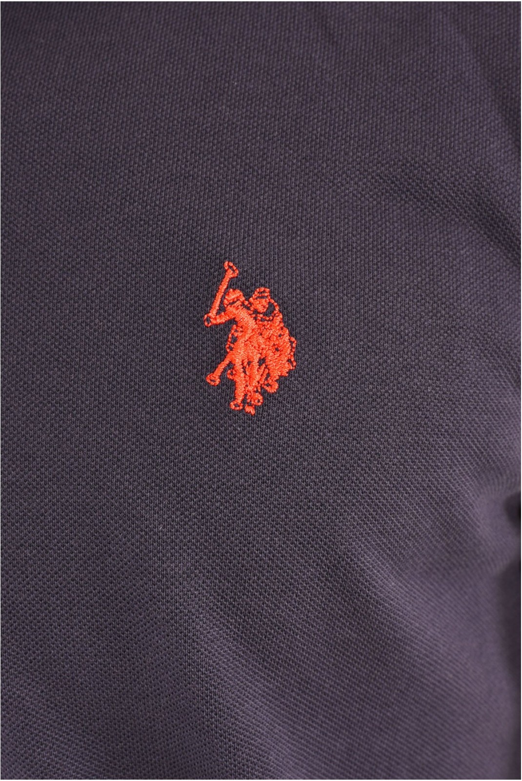 Polo 100% coton piqué King U.S. Polo Assn. 179 marine 67355-179