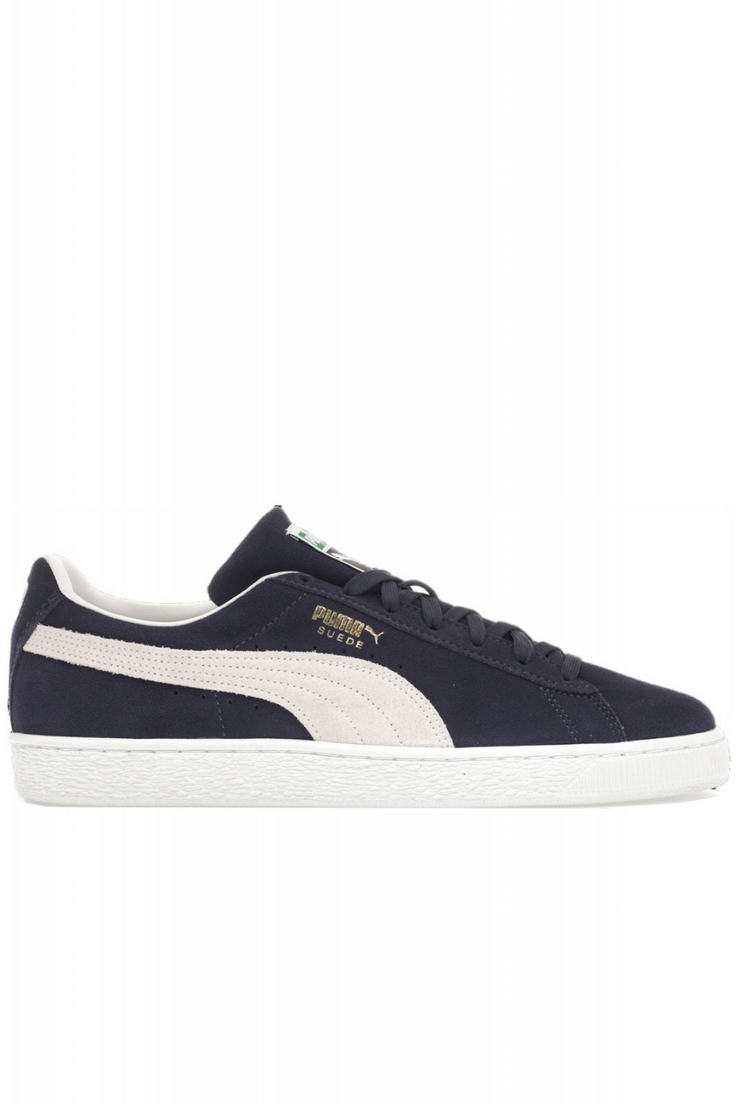 Sneaker cuir suede Classic Puma 04 Peacoat-Puma White 374915