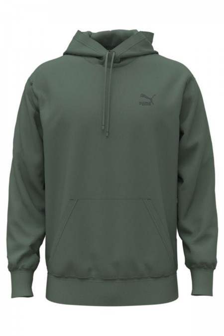 Sweat basique à capuche Puma Eucalyptus 535596