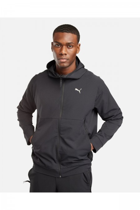 Sweat capuche Tech Puma PUMA Black 680310