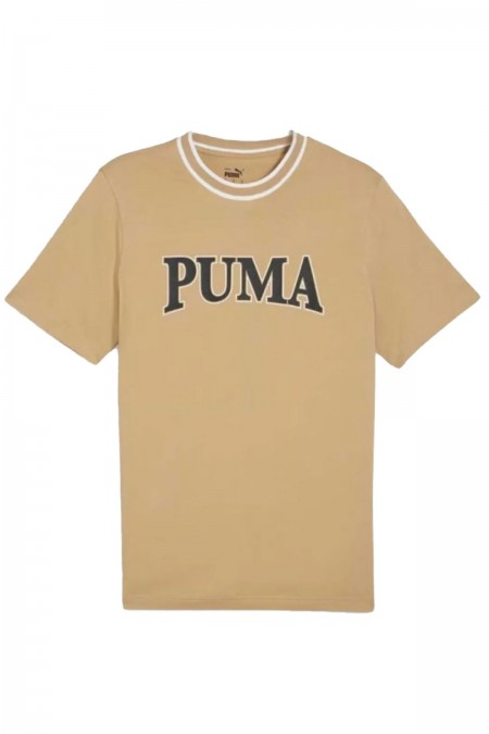 TShirt  coton Squad Graphic Puma Prairie Tan 678967