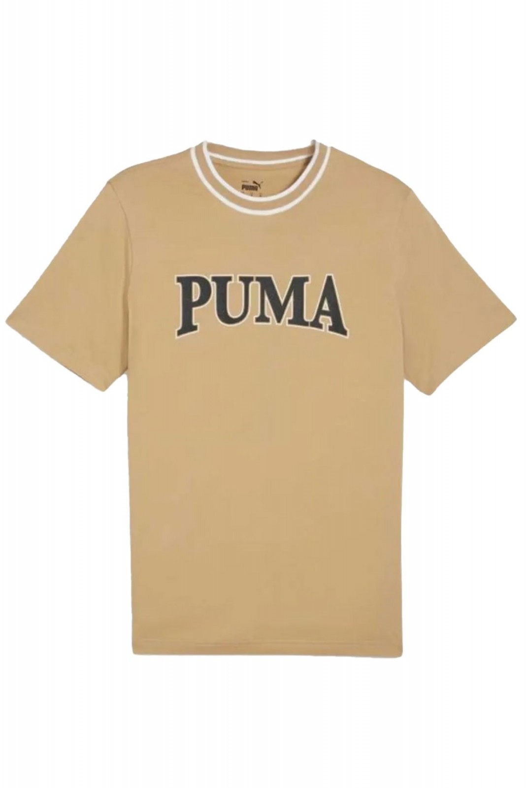 TShirt  coton Squad Graphic Puma Prairie Tan 678967