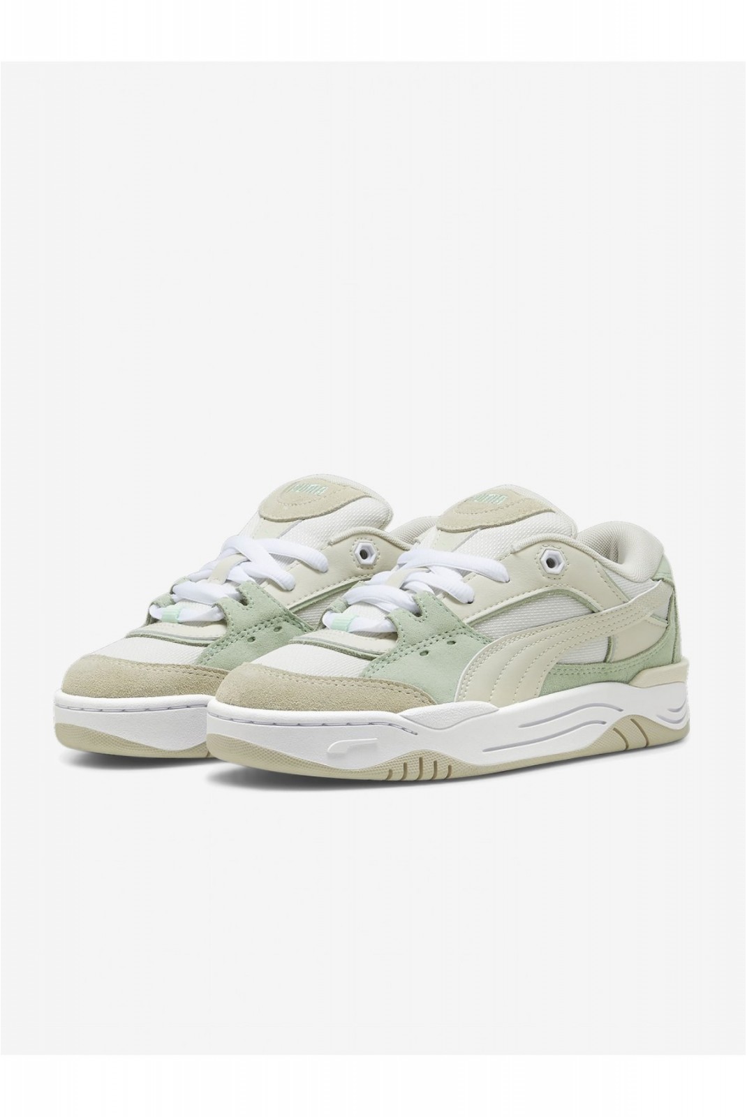 Basket skateboard unisexe 180 Puma 14 Frosted Ivory-Fresh Mint 389267