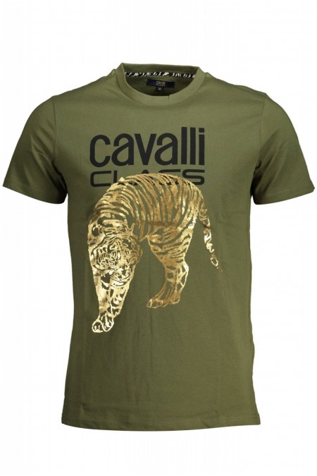 T-shirt MC - CAVALLI CLASS - QXT061I-JD060_VERDE_04050