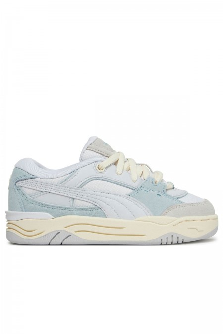 Basket skateboard unisexe 180 Puma PUMA White-Silver Mist 389267