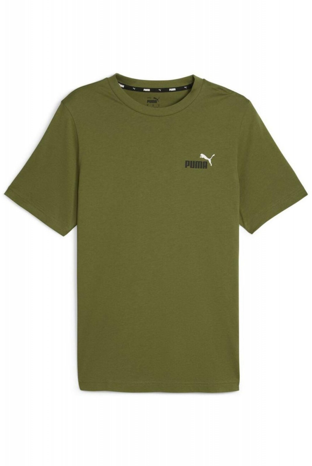 TShirt essentiel 100% coton Puma Olive Green 674470