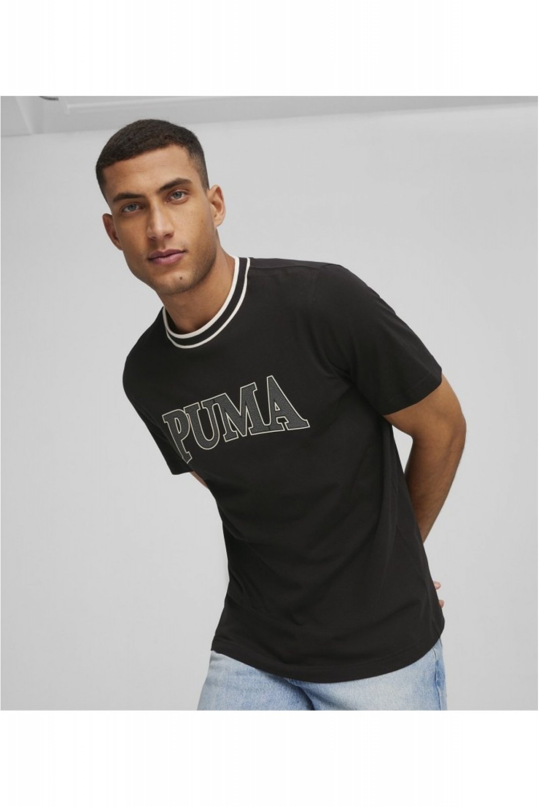 TShirt  coton Squad Graphic Puma PUMA Black 678967