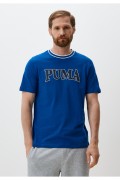 TShirt  coton Squad Graphic Puma Cobalt Glaze 678967