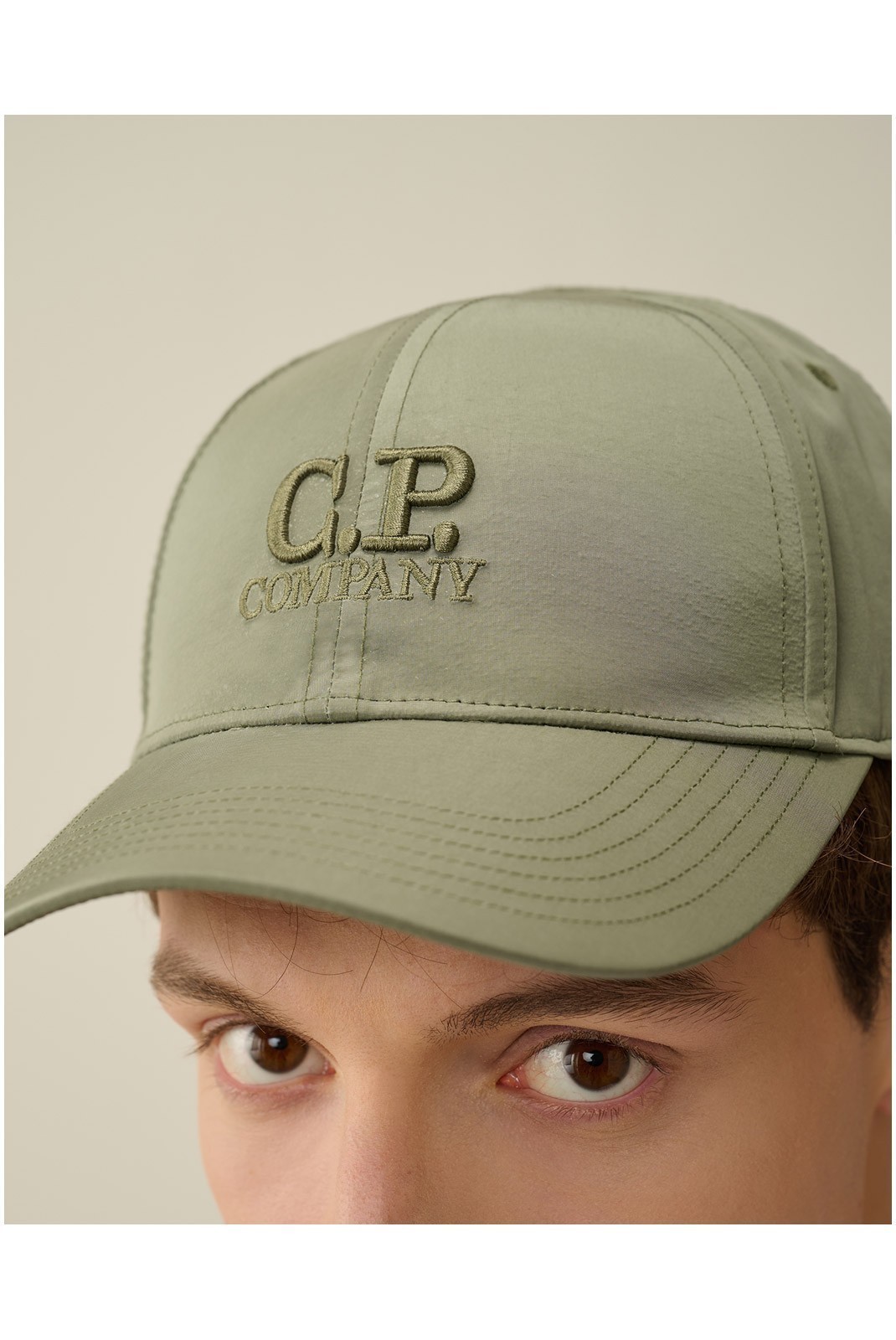 Casquette - C.P. COMPANY - Kaki - 16CMAC147A-005904A_627