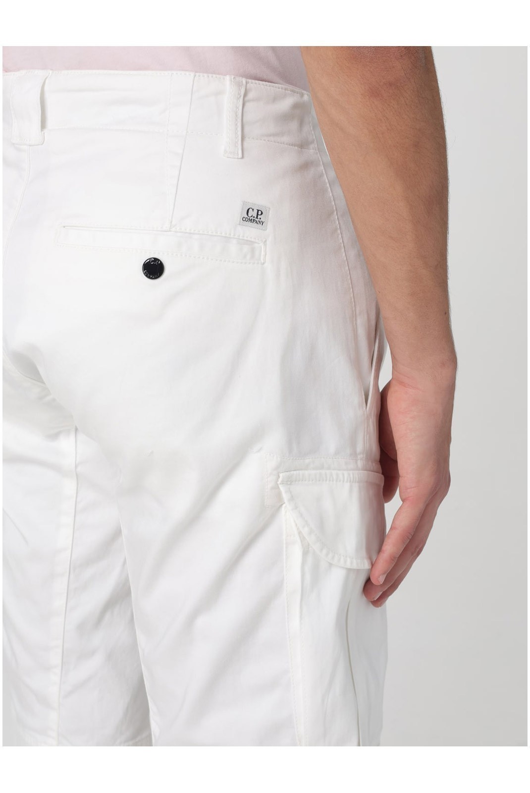 Short - C.P. COMPANY - White - 16CMBE116A-005694G_103