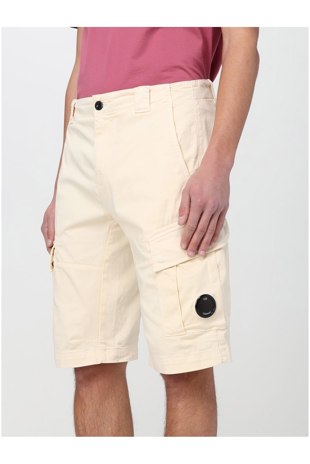 Short - C.P. COMPANY - Beige - 16CMBE116A-005694G_402