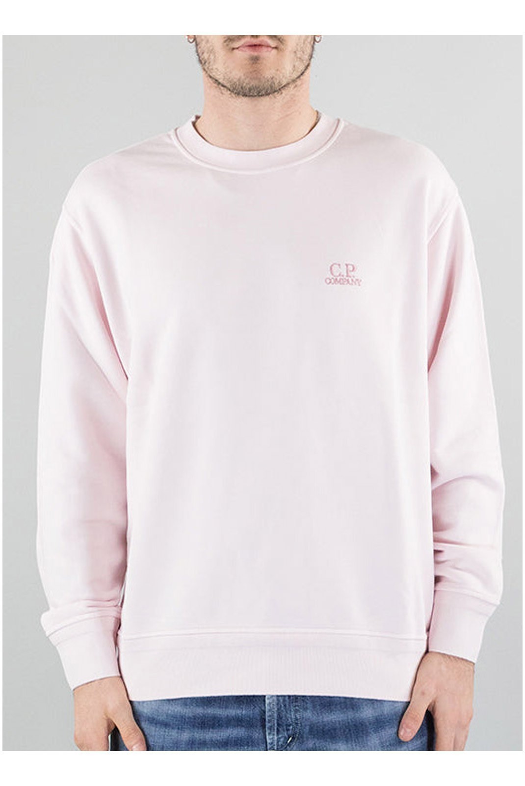 Sweat - C.P. COMPANY - Pink - 16CMSS098B-110044R_501