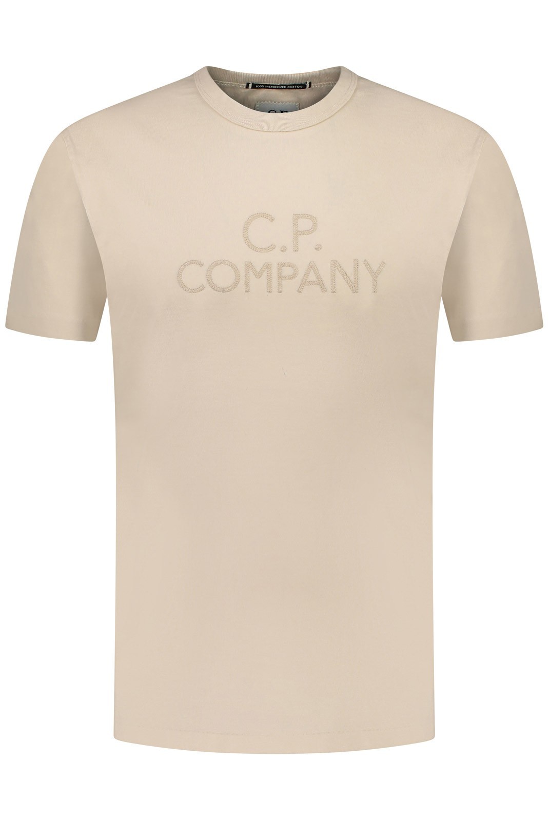 T-shirt - C.P. COMPANY - Beige  - 16CMTS148A-006203W_402