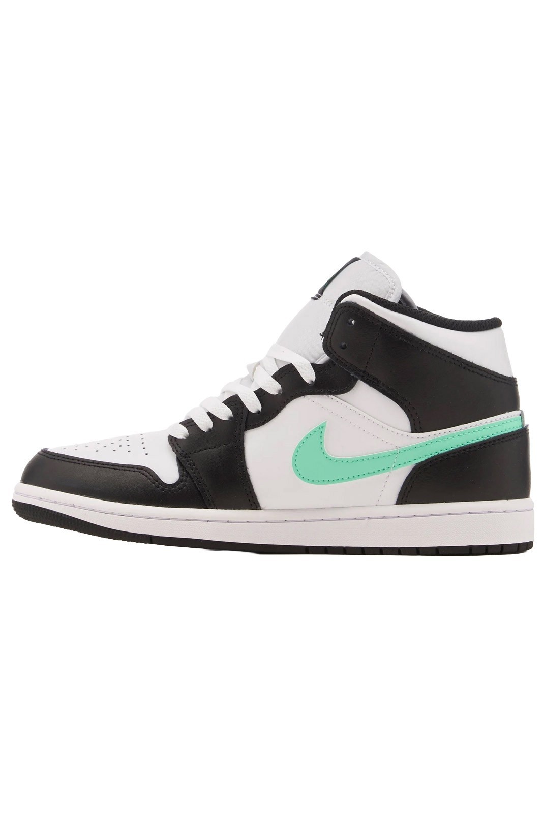 Sneakers - NIKE - Jordan 1 Mid - White-Black-Green Glow - DQ8426__103