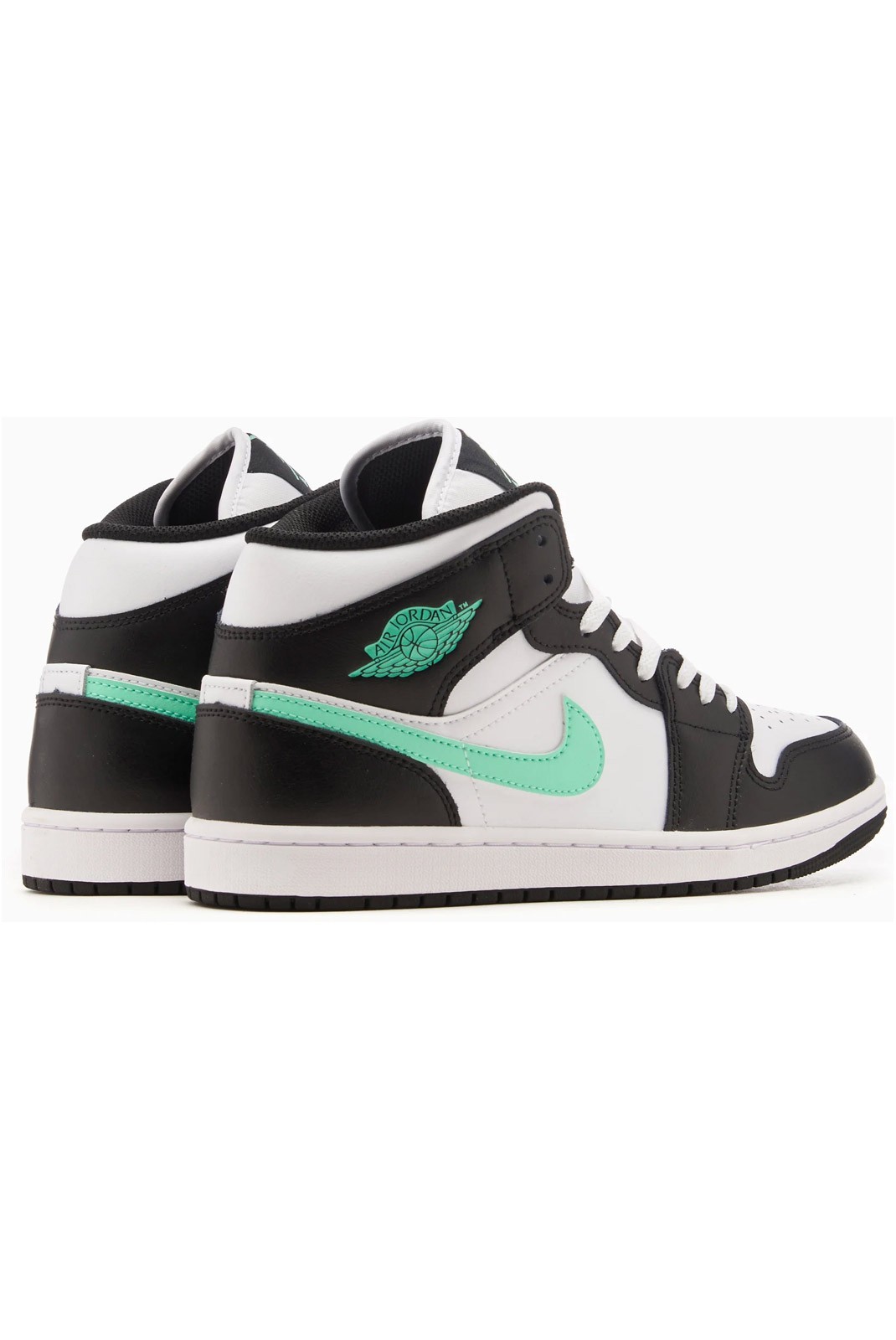 Sneakers - NIKE - Jordan 1 Mid - White-Black-Green Glow - DQ8426__103