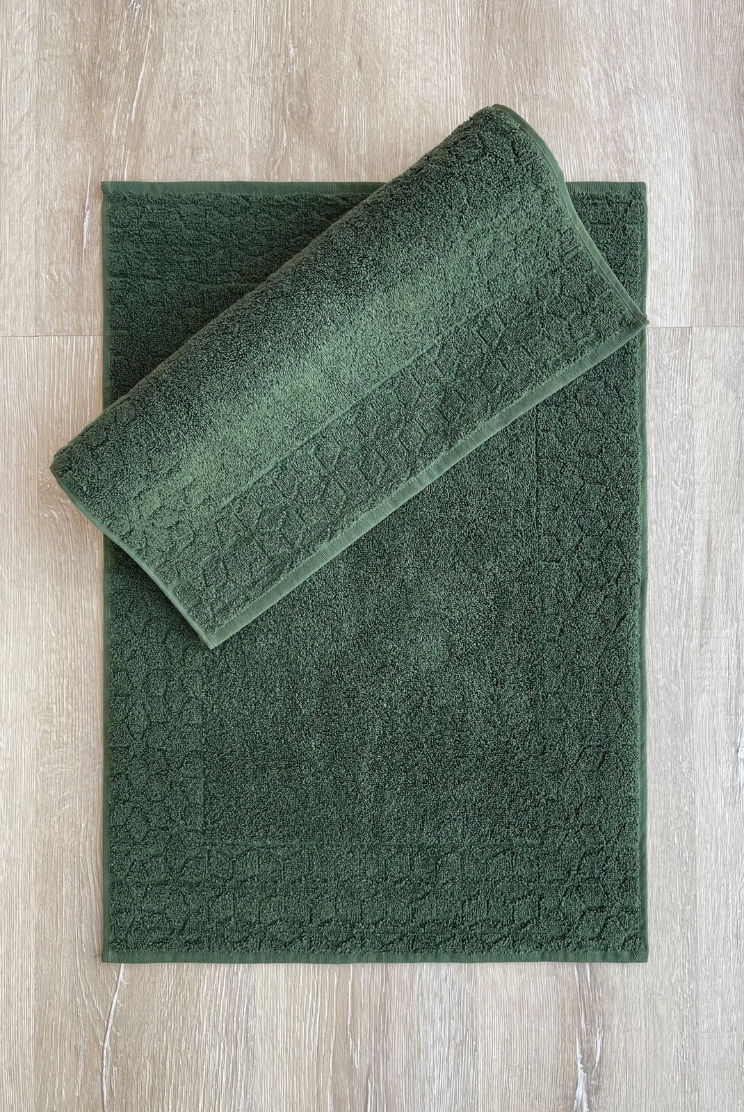 Ensemble de tapis de bain (2 pièces) - 50x70cm - Khaki - 1304