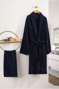 Ensemble de peignoir - Dark Blue - 1719