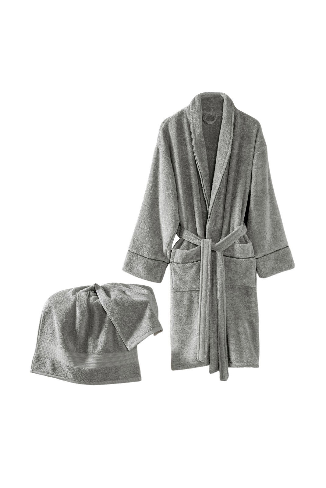 Ensemble de peignoir - Grey - 1722