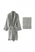 Ensemble de peignoir - Grey - 1722