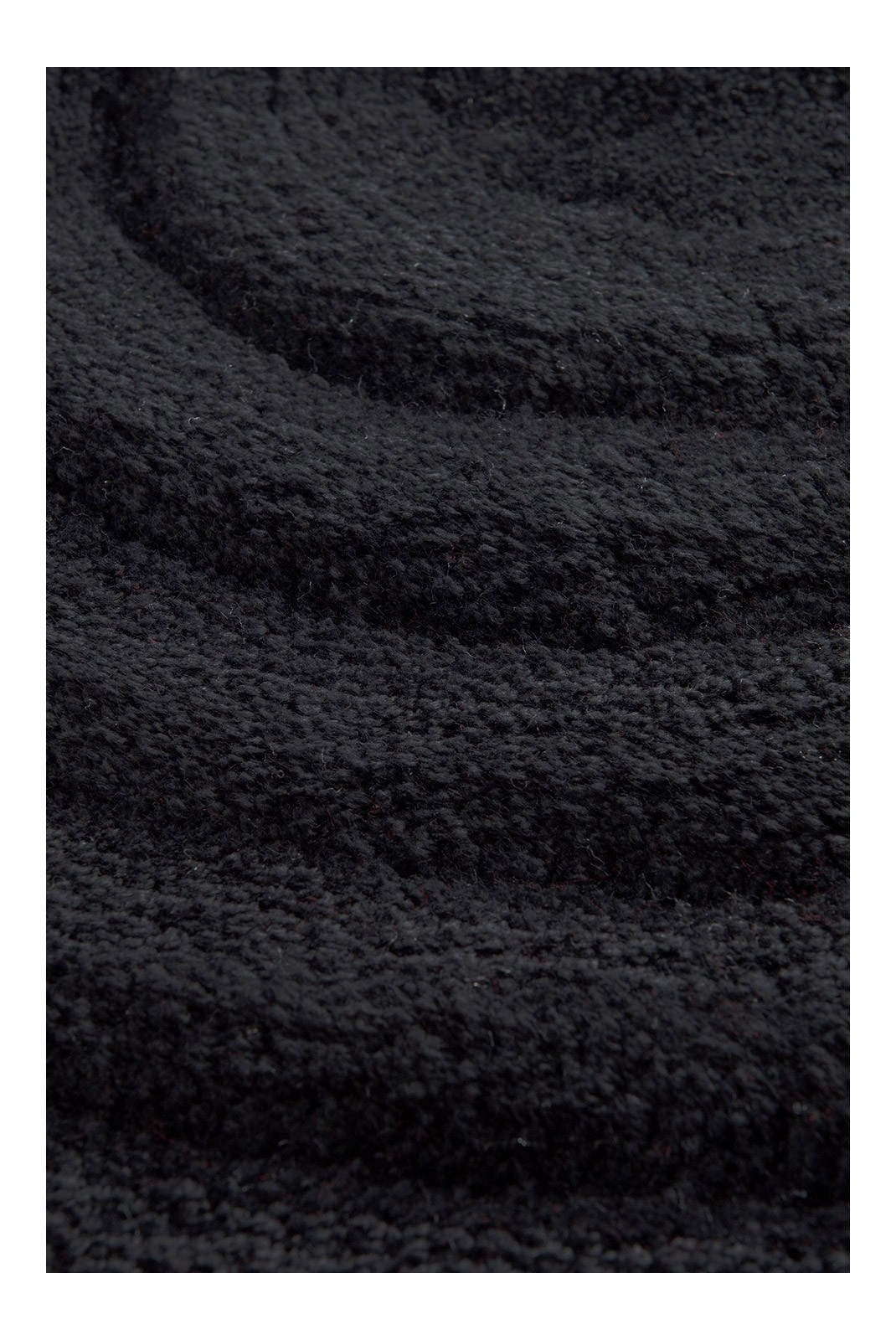 Tapis de bain en Acrylique - 90cm - Black - 1006