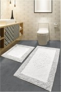 Ensemble de tapis de bain (2 pièces) - 50x60cm/60x100cm - Multicolor - L1634