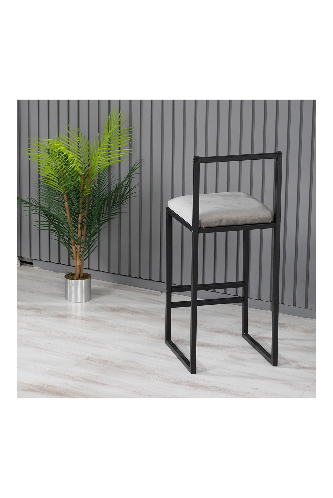 Tabouret de bar - Grey - 118BRN1170