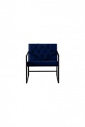 Fauteuil à oreilles - Dark Blue - 118BRN1182