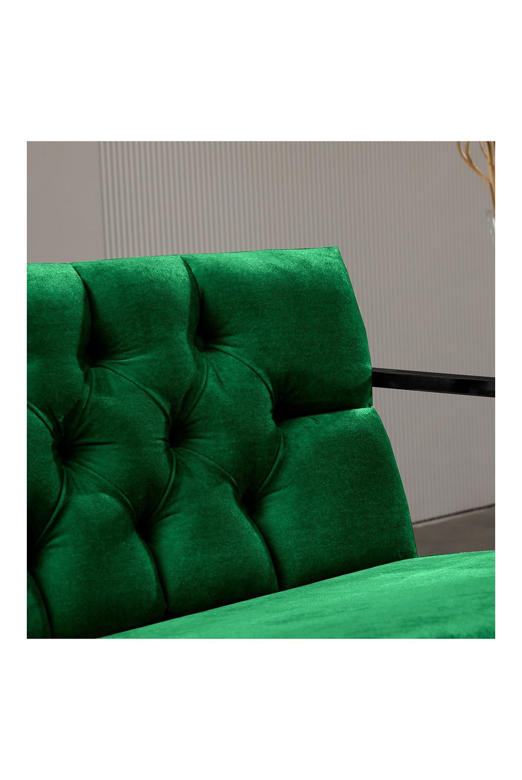 Fauteuil à oreilles - Green - 118BRN1185