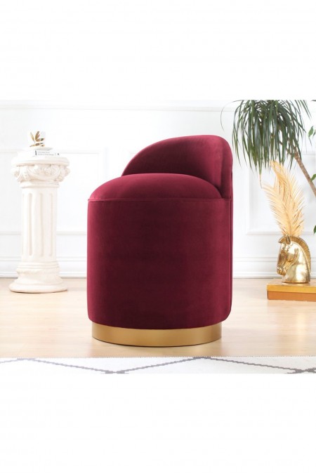 Pouf - Claret Red - 209FLF1105