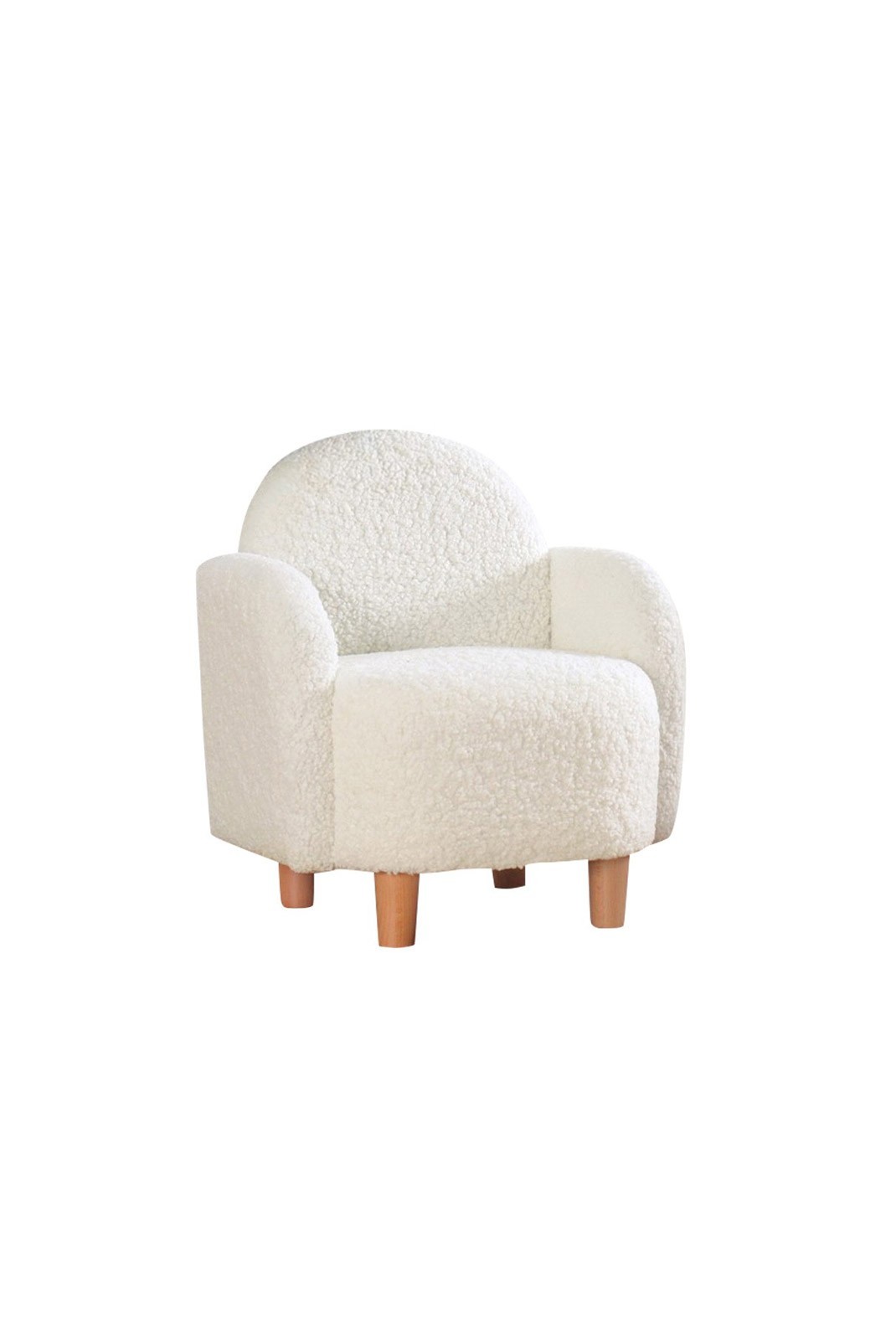 Fauteuil à oreilles pour enfant - White - 209FLF1116