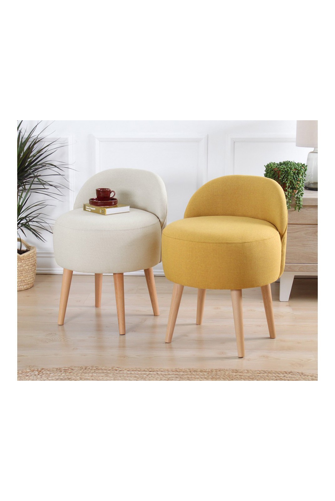 Pouf - Cream - 209FLF1151