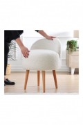 Pouf - White - 209FLF1155