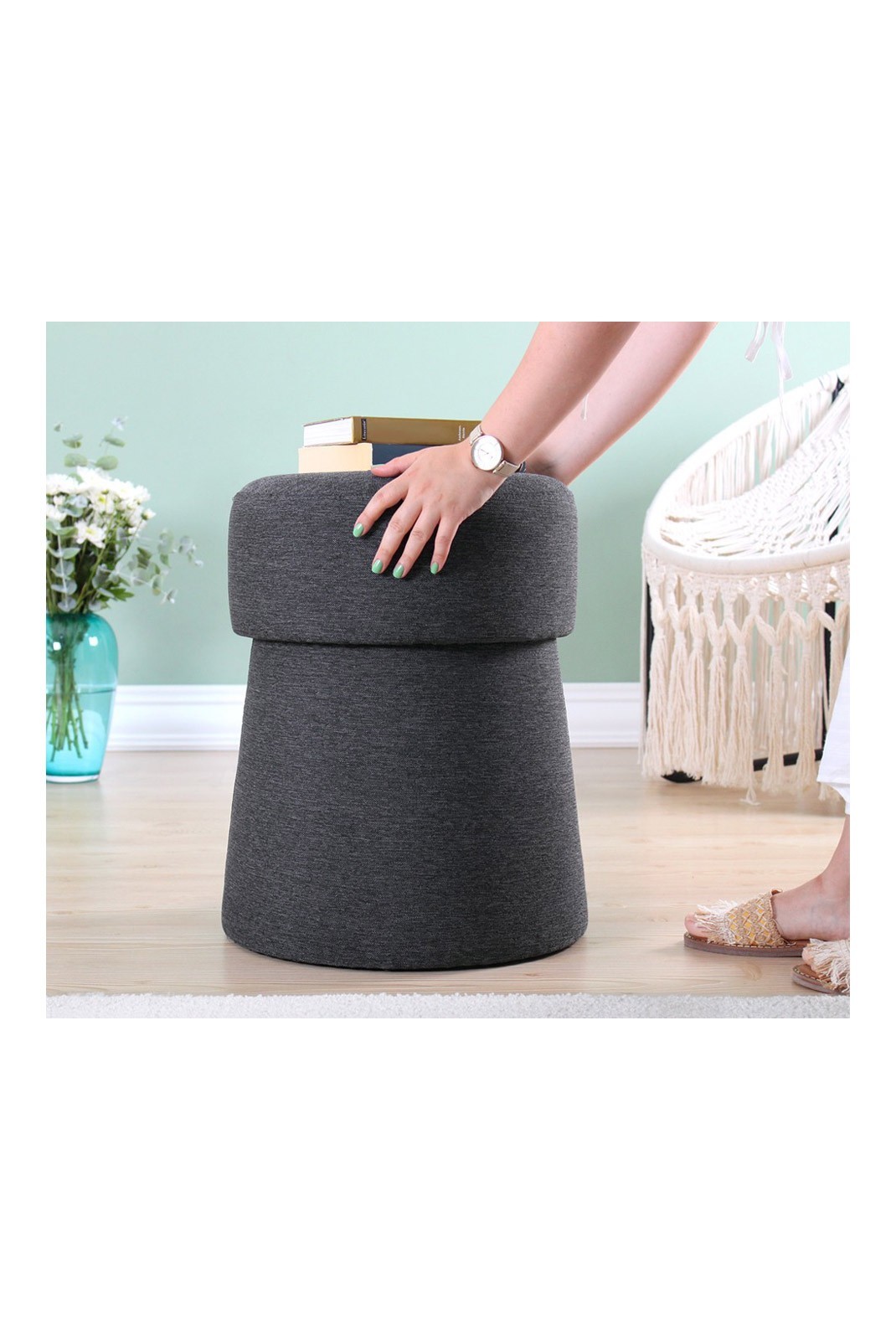 Pouf - Dark Grey - 209FLF1213