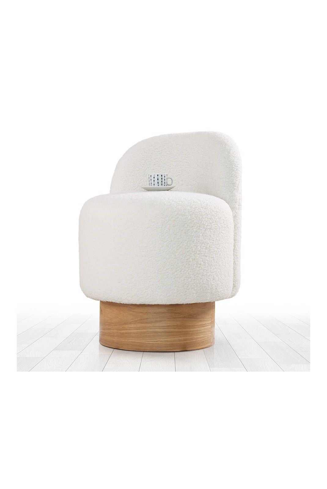 Pouf - White - 209FLF1392