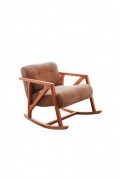 Fauteuil à oreilles - Camel - 383EVN1147