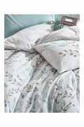 Ensemble de housse de couette renforcé Super King - 260x220 - Mint / White - 586