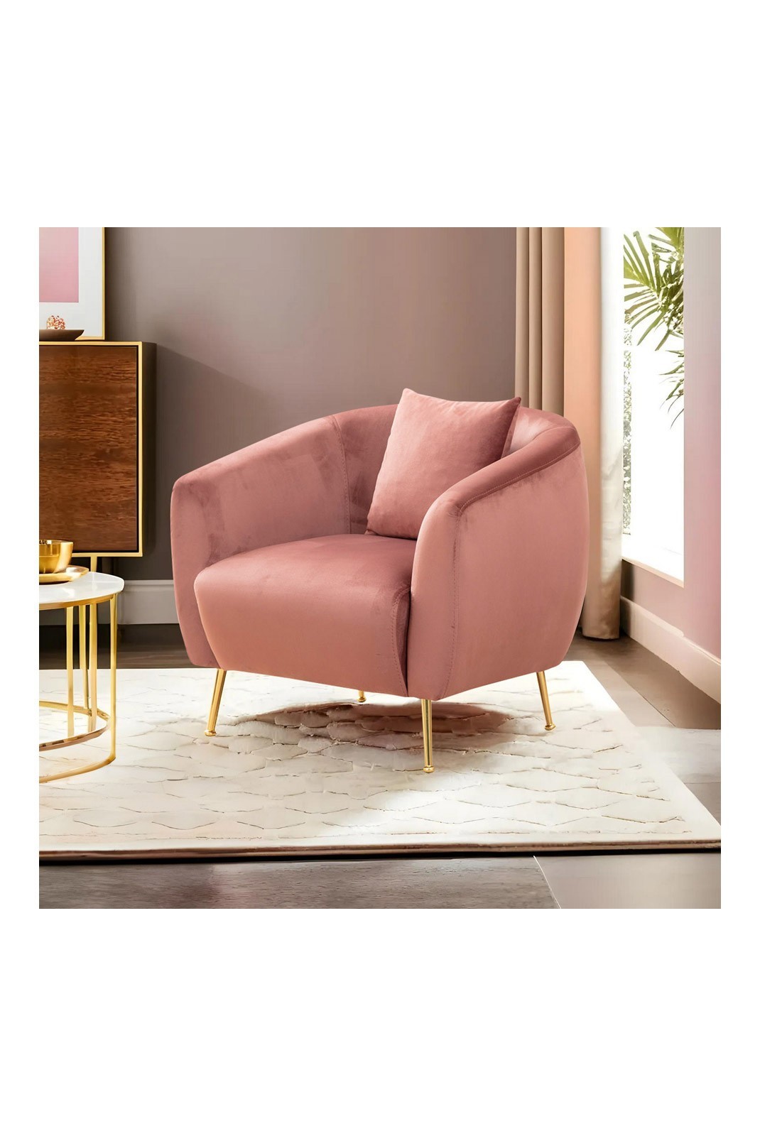 Fauteuil à oreilles - Pink - 560ARE1729