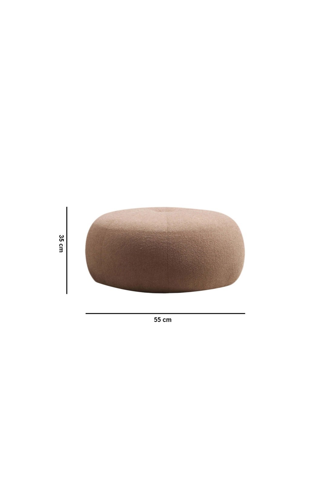 Pouf - Cappuccino - 560ARE2102