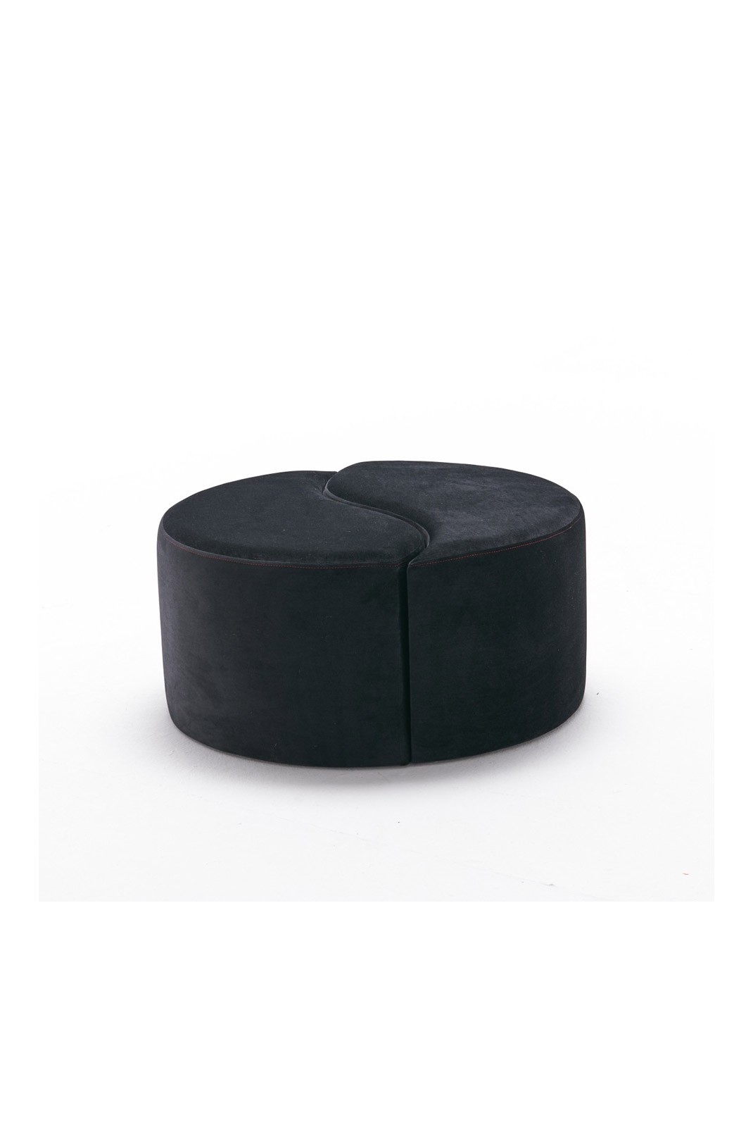 Pouf - Anthracite / Pink - 825BLC1611