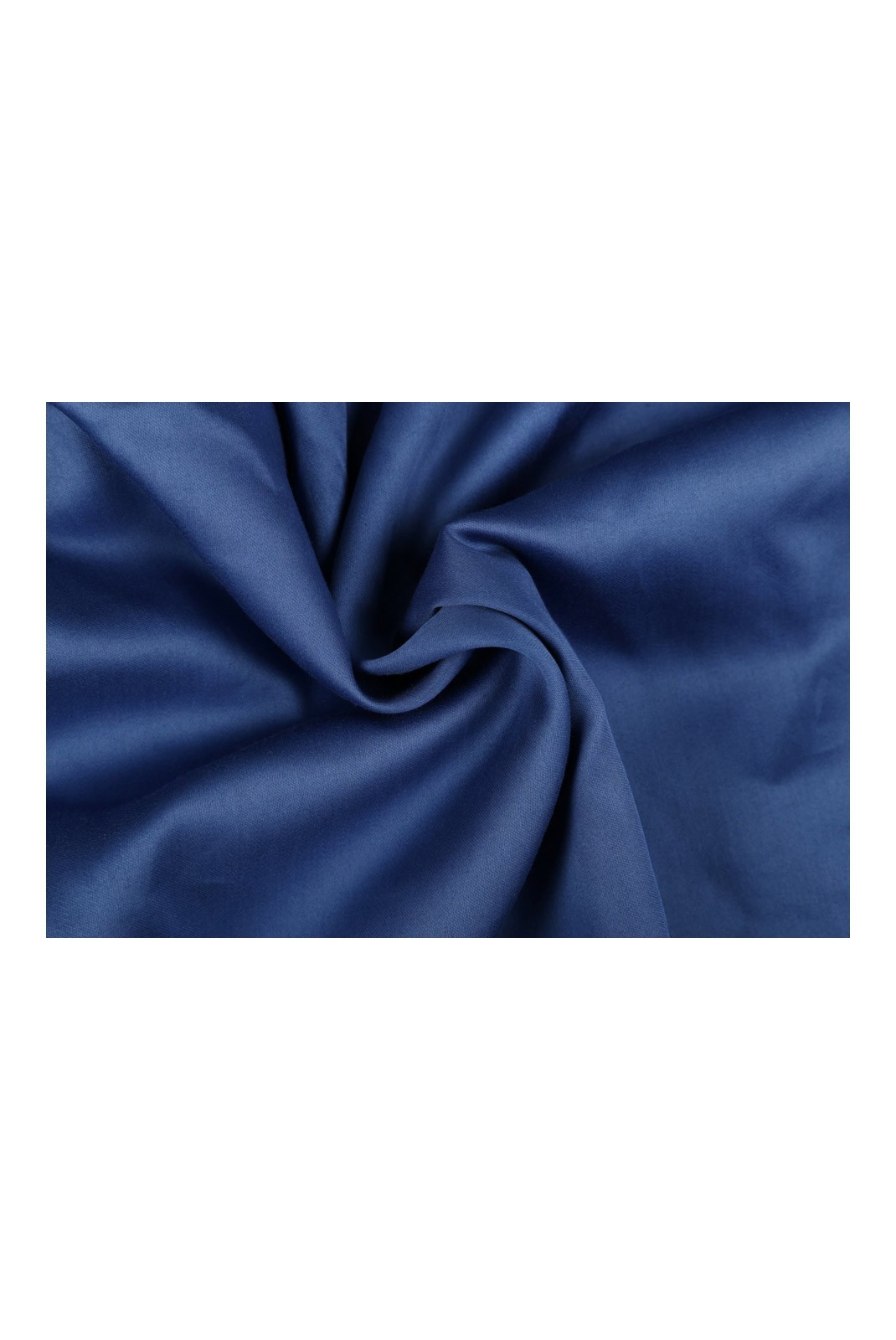 Drap housse simple en satin - 90x190+30 - Dark Blue - 104