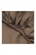 Drap housse simple renforcé Small - 90x190+30 - Brown - 122