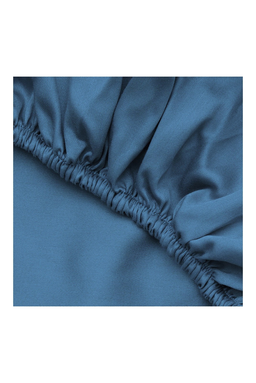 Drap housse simple renforcé - 90x200+30 - Blue - 5117